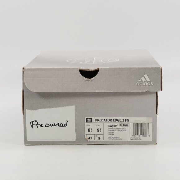 Adidas Predator Edge.2 FG \'Game Data Pack\' GW1009 Soccer Cleats size 8.5 main image 8